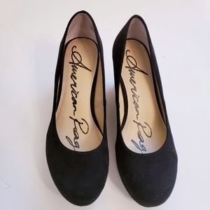 NEW American Rag Women's Black Wedges, Size 8
